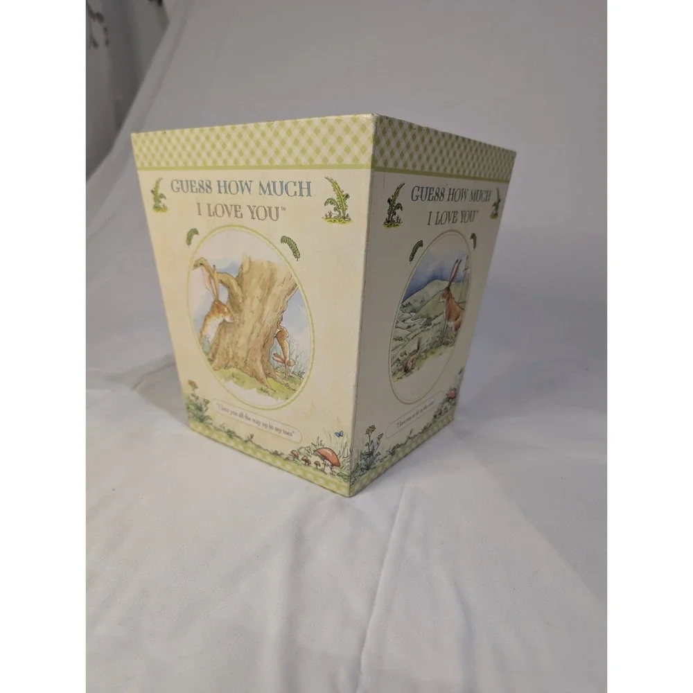 Guess How Much I Love You Nursery Wastebasket Trash Can Bin 2004 Decor